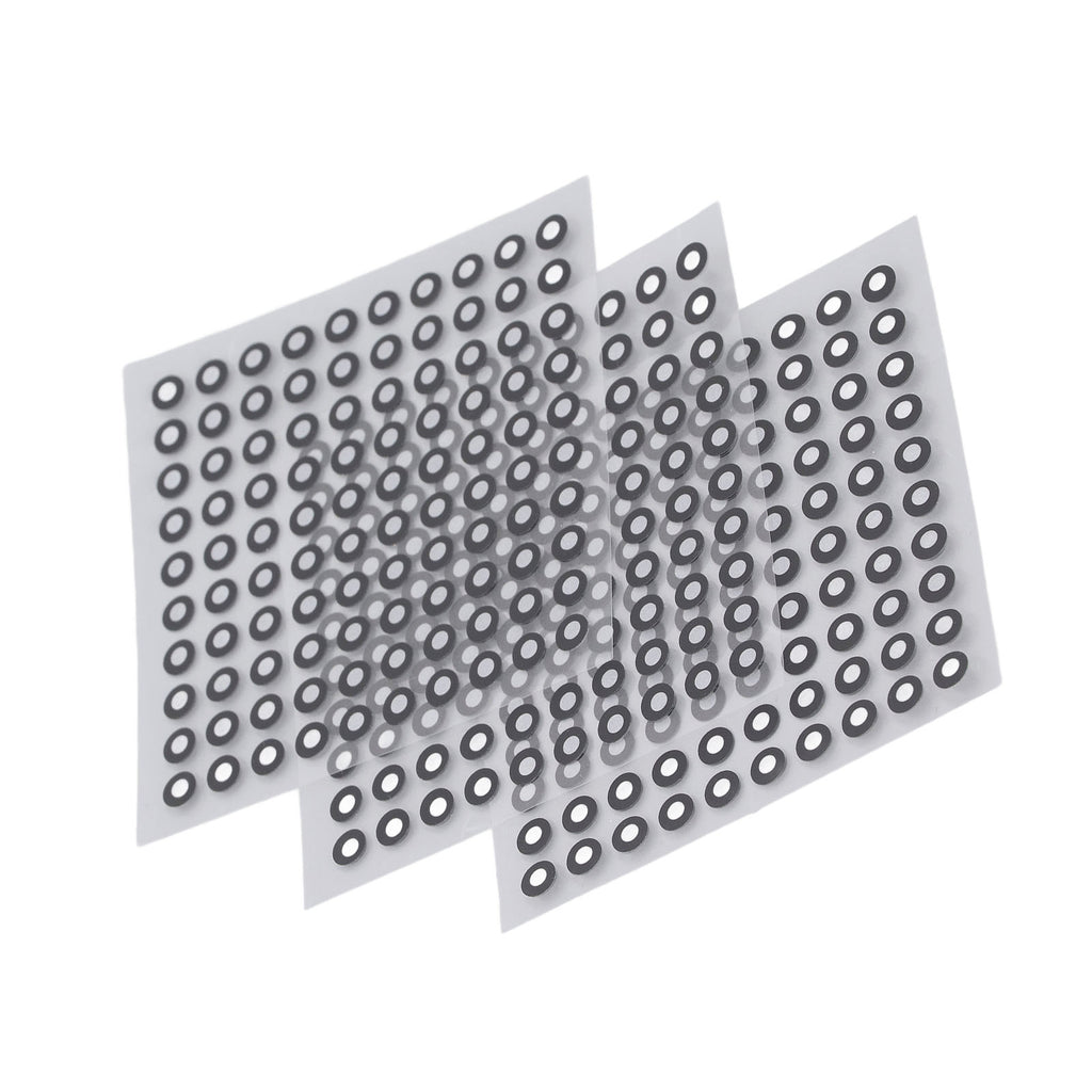 3D Scanning Reflective Target Stickers 3mm ID 6mm OD