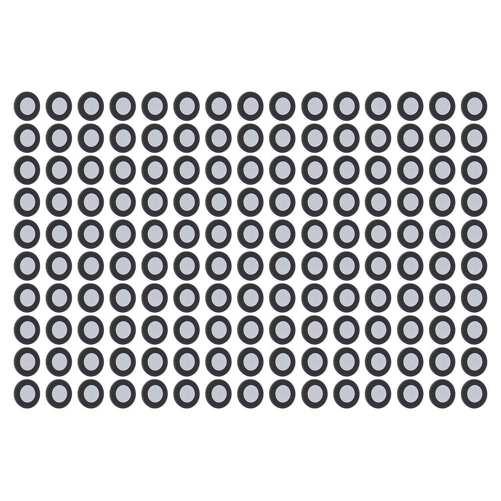 150 Pcs 6mm Magnetic Reflective Target Markers