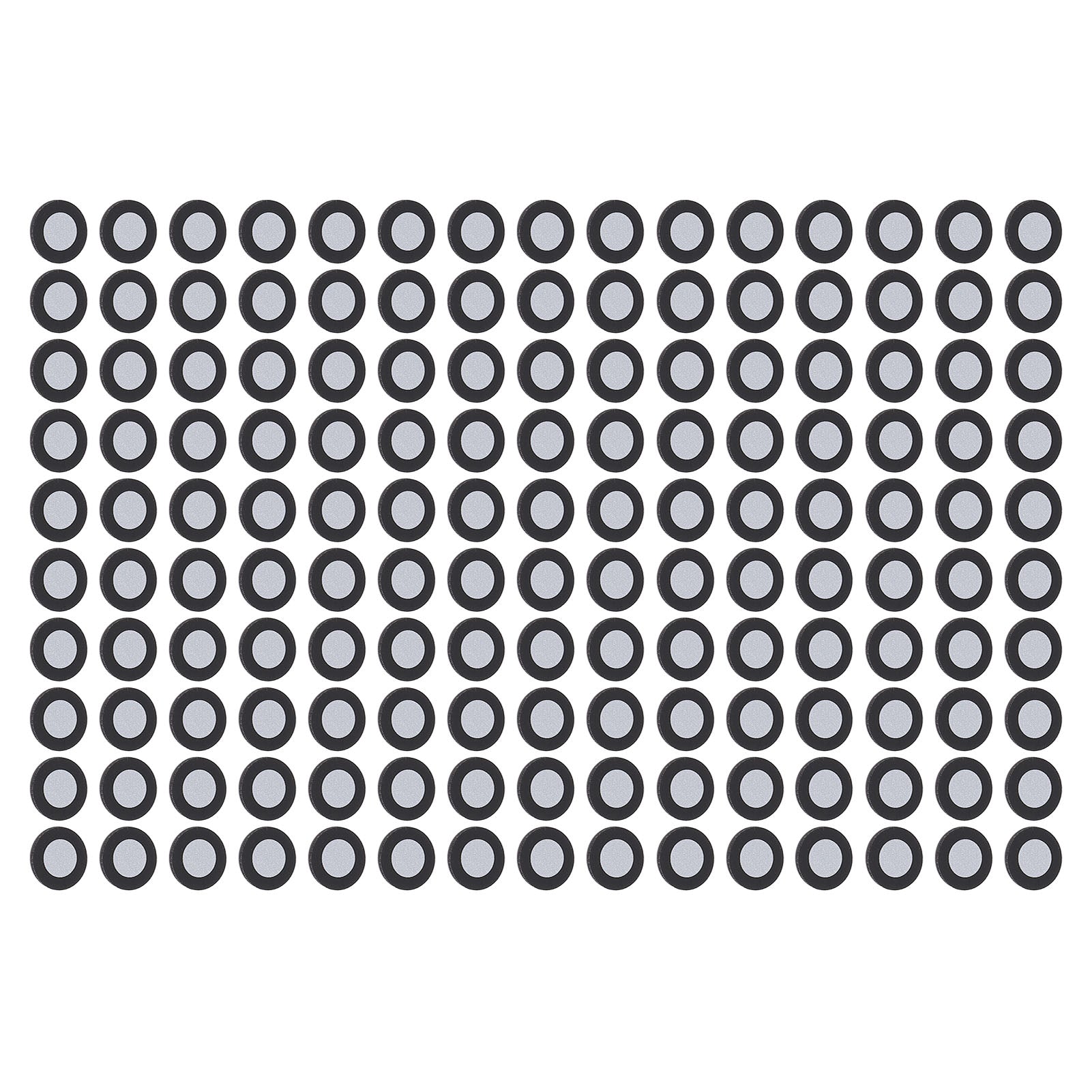 150 Pcs 6mm Magnetic Reflective Target Markers